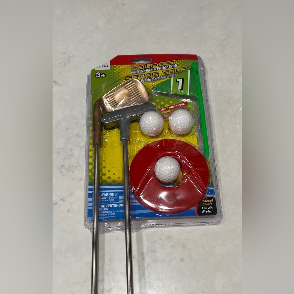 Golf Set with Wedge & Putter Metal Shaft